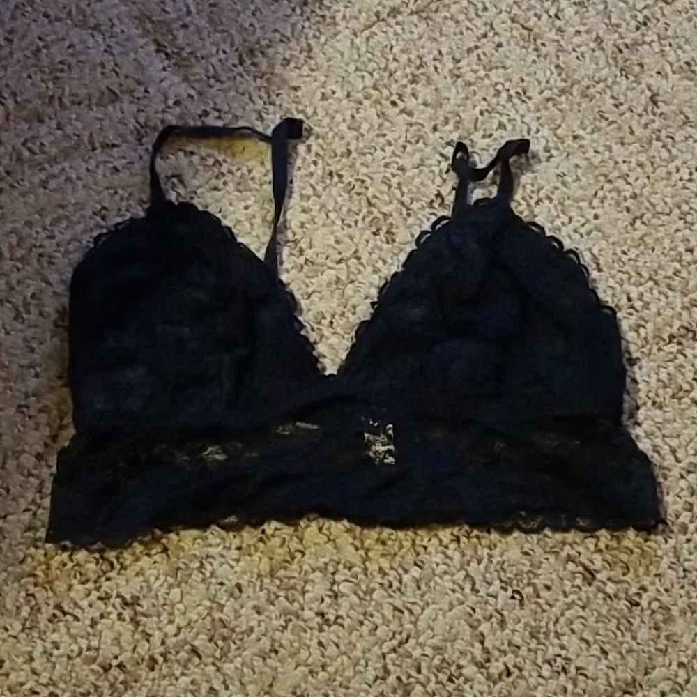 Blue - Frilled - Maidenform - L/G/G - Bralette